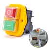 EasyByMall KJD17B AC220V 18A Waterproof Magnetic Push Button Switch 4