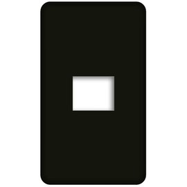 Panasonic [Full Color (Modern) Plate] [WN6001W for 1 Gang 1 Co] Outlet Switch Cover Plate Color Palette (Japanese Color) #30 Dark Black