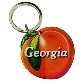 Westmon Works Georgia Keychain Peach State Souvenir Key Chain
