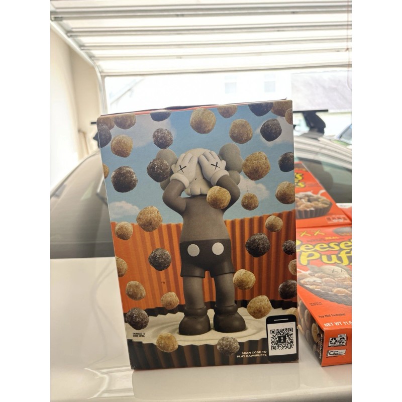 General Mills Limited Edition KAWS Reeses Puffs Cereal Rare Collectors