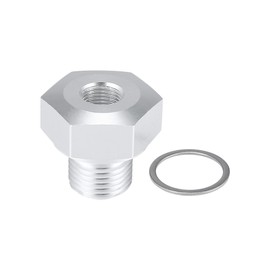 X AUTOHAUX Car Oil Pressure Sensor Adapter Replacement M16 x 1.5 Adapter 1/8 NPT