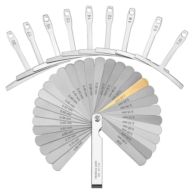 Guitar Action Gauge - Stainless Steel Guitar Setup Tools String