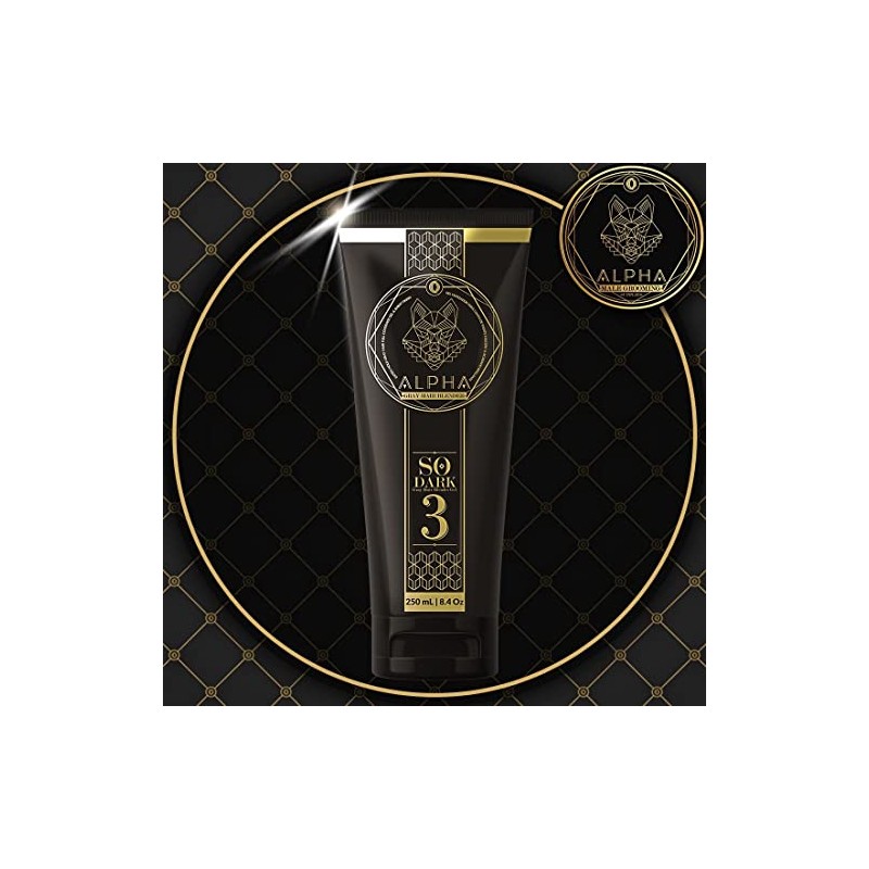 Ouro Alpha 3 Gray Hair Blender So Dark Gel |