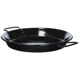 Garcima 13-Inch Enameled Steel Paella Pan, 32cm