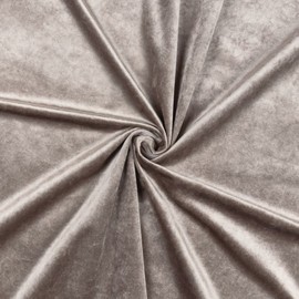 Exclusive Home Velvet Heavyweight Light Filtering Hidden Tab Top Curtain Panel Pair, 52"x84", Taupe