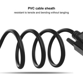 Willwewon 6.56FT RS232 28AWG DB26 Male to Female Serial Extension Cable, 3Row 26Pin Straight Through Cord Connector for Automatic Control Equipment CNC Computers