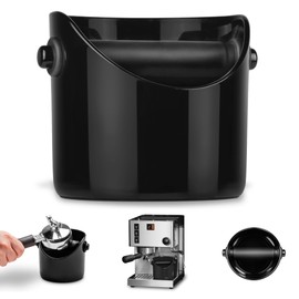 Dreamfarm Grindenstein Big Coffee Knock Bin, Black
