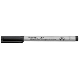 Staedtler 316 9 Universal Fineliner Pen LUMOCOLOR NON-PERMANENT F – Black