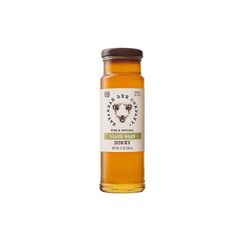 Savannah Bee Black Sage Honey - Naturally Sweet Rare and