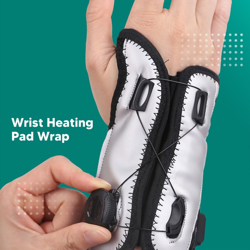 Electric Heated Wrist Wrap 3 Temperature Gears Hot Compress Wrist