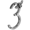Pewter Brass bee House Number with Bee design | 5