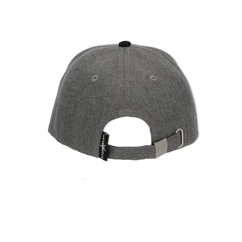 Sterntaler Boys' Baseball Cap Small Block Stripes Baseball Cap, smoke