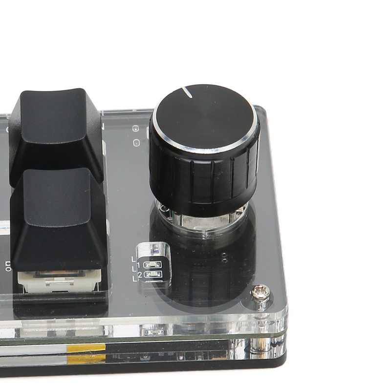 Mechanical Gaming Keypad 6 Keys 1 Knob Small USB Wireless