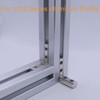 12 Sets 1010 Series Aluminum Extrusion L-Shape Inside Corner Connectors,12pcs