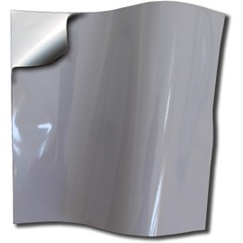 100 Tile Stickers 6 x 6 inch Transfers Covers for Kitchen Bathroom 15x15cm Square Wall Tile DIY Stick On Wall Peel and Stick Tile Style Decals (Grey x 100 Stickers, 15x15 cm)