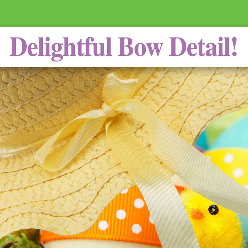 VFM - Yellow Easter Bonet - Pastel Yellow Easter Bonnet