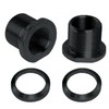 1/2x28 Convert to 5/8x24 with Crush Washer Thread Adapter Alloy