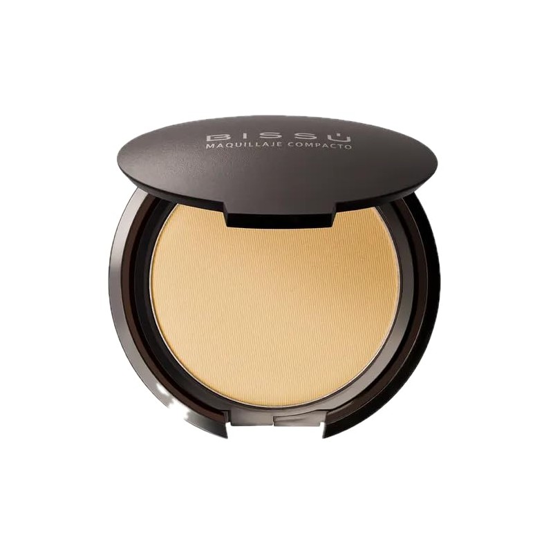 Maquillaje Compacto en Polvo Bissu | 15 Tonos disponibles Acabado