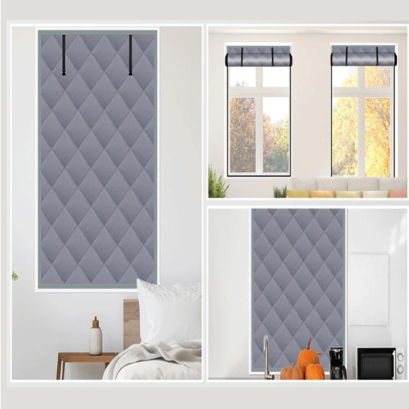 Winter Insulated Window Covers, 3 Layer Thermal Window Cover for