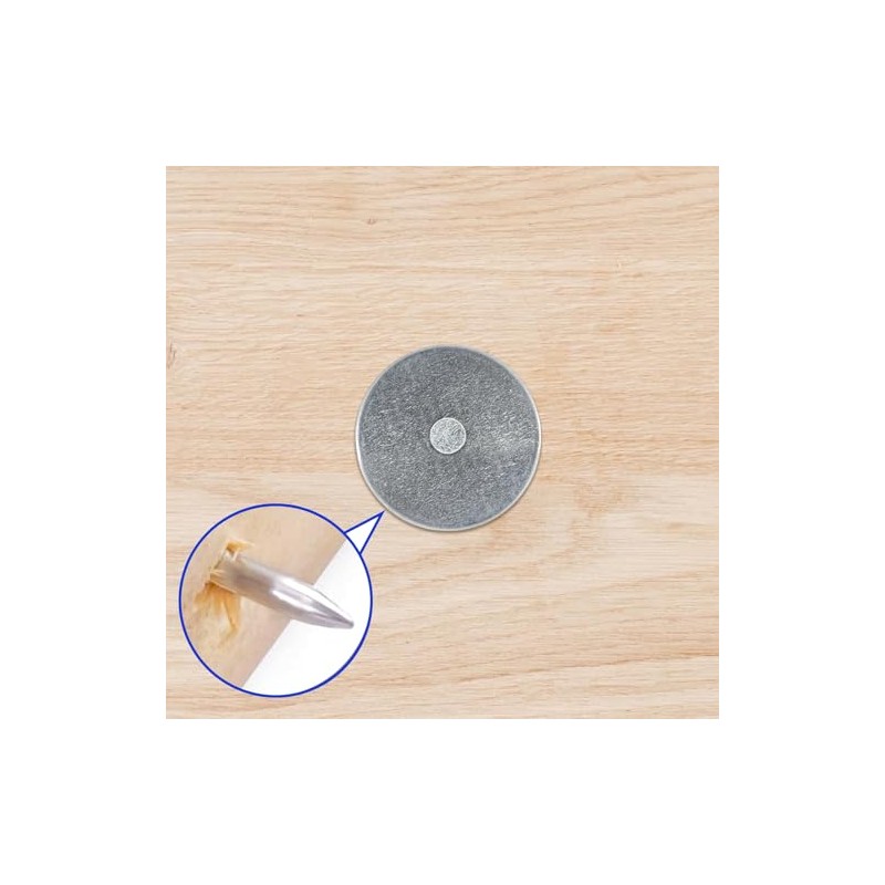 1" Powder Actuated Fasteners, Drive Pins with 1" Wahser, 100pcs