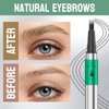 DLZZRS 4-Tip Eyebrow Pencil, Eyebrow Microblading Pen 4 Point Brow