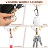 VZZNN 2 Pack Wristlet Keychain Wallet with Bracelet RFID Blocking