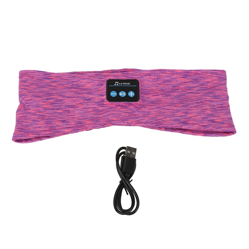 Wireless Sleep Headband Adjustable Musical Soft Sleeping Headphone for Running