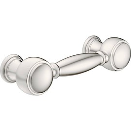 Moen Weymouth Polished Nickel Cabinet or Drawer Pull on 3-inch Centers, YB8407NL