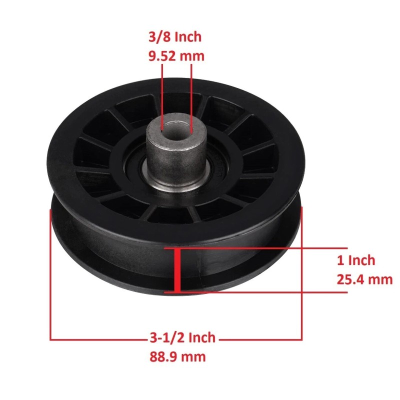 H&H Bros 3 Drive Transmission Idler Pulley Belt For Husqvarna