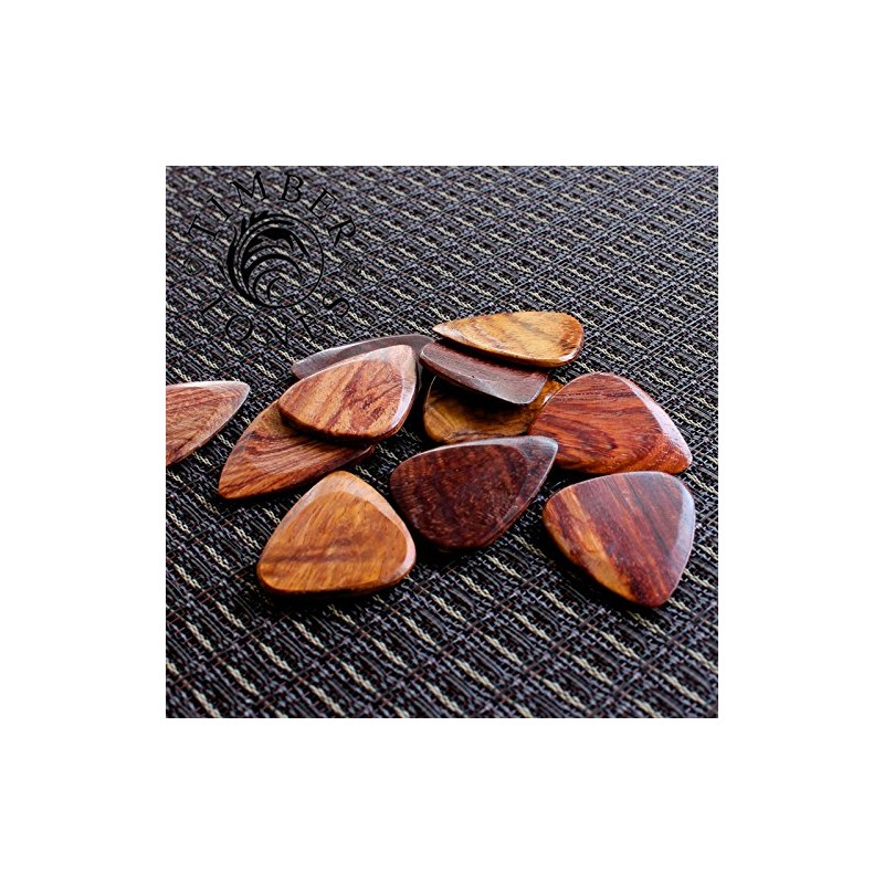 Timber Tones Guitar Plectrum - Burma Padauk (Single)