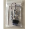 CHANNELL COMMERCIAL CORP Telephone Wall plate Dual White MRJ11C01F2HD Phone