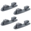 4pcs Dishwasher Upper Rack Slide Rail Stop Clips for WP8565925,