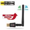 Unbranded 600Mbps Wireless USB Wifi Adapter Dongle Dual Band 2.4G/5GHz