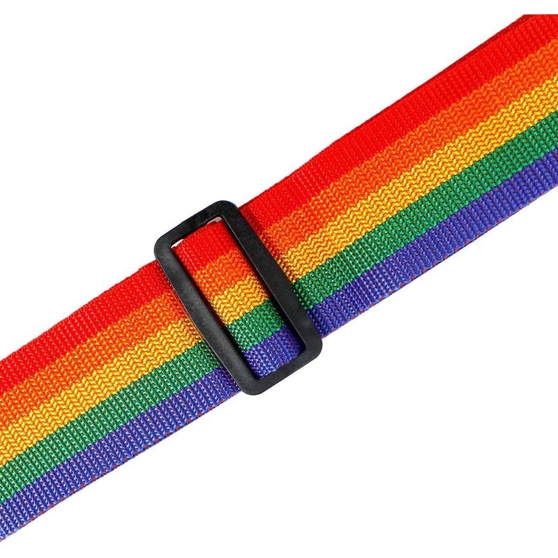 DFsucces Suitcase Belt, One-touch Type, Luggage Fastening, Adjustable, Prevents Loss,