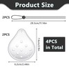 4 Pcs Eye Shield After Cataract Surgery, Transparent Eye Shield,