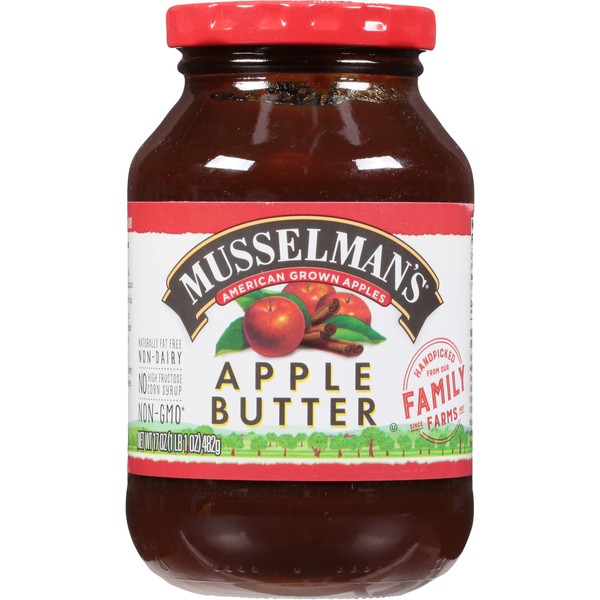 Musselman's Apple Butter (2 Pack, Total of 34oz)