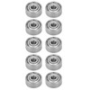10Pcs Ball Bearing Stainless Steel Mute Rolling Skateboard Wheel Drive
