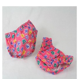 Swimsuit Diapers Machine Washable - X-Large - Pink