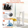 Desktop Water Bottle Dispenser - Portable Rechargeable Water Pump for