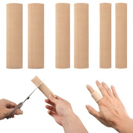 6 StüCk Silikon Zehenschutz Großer zeh,3 Größen Zehenschutz Silikon,10cm Zehenkappen,Zehenpolster,Zehenschutz Schaumstoff für Kissen Mais, Blasen, Schwielen, Zehen und Finger,Corns Remover, Bunion
