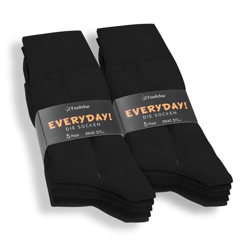 Footstar - Everyday! Socks - Ladies’ Men’s Women’s Unisex Socks