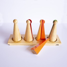 Montessori Large Fraction Skittles with Tray