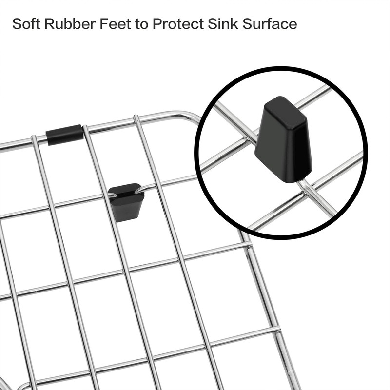 Zeesink Kitchen Sink Grid,12 5/8" X 14 5/16" Sink Protectors