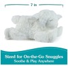 GUND GUND Baby Sustainable Lamb Rattle, Winky Lamb Stuffed Animal,