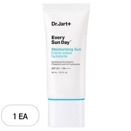 Dr. Jart Every Sun Day Moisturizing Sun Cream SPF50+ PA++++, 30ml, 1 unit / 닥터자르트 에브리 선 데이 모이스처라이징 선크림 SPF50+ PA++++, 30ml, 1개