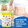 3 Tabletas Efervescentes Para Baño De Pies Con Aceite