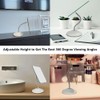 YEAKE Adjustable Flexible Gooseneck Makeup Mirror,360°Rotation Folding Portable Desk Vanity
