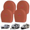 Comnova RV Tire Covers 4 Pack - Tough Tire Wheel