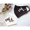 Wedding Face Mask For Bride and Groom, Couple Mask for