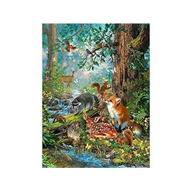 Out in The Forest 1000 Piece Jigsaw Puzzle by SunsOut